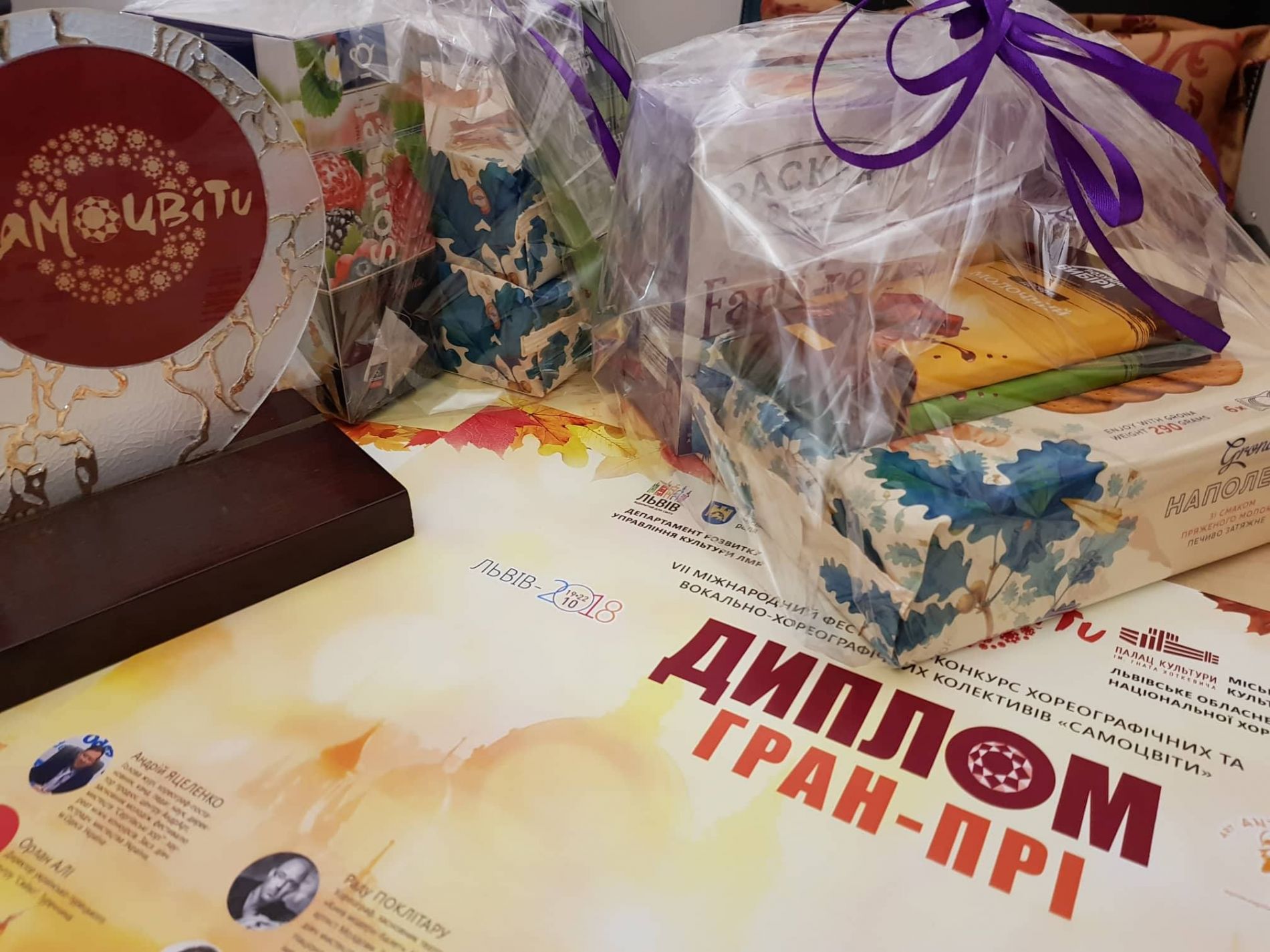 Спеціальні призи, подяки, сертифікати