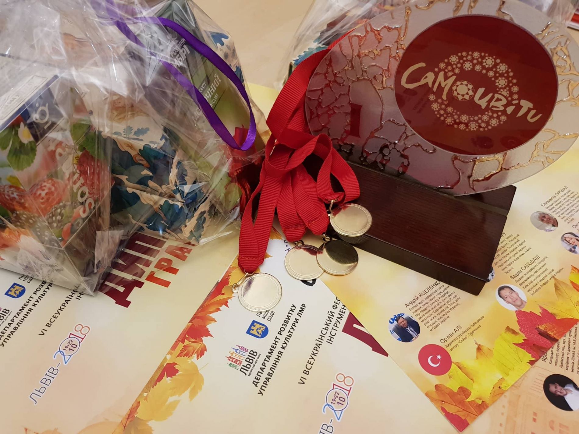 Спеціальні призи, подяки, сертифікати