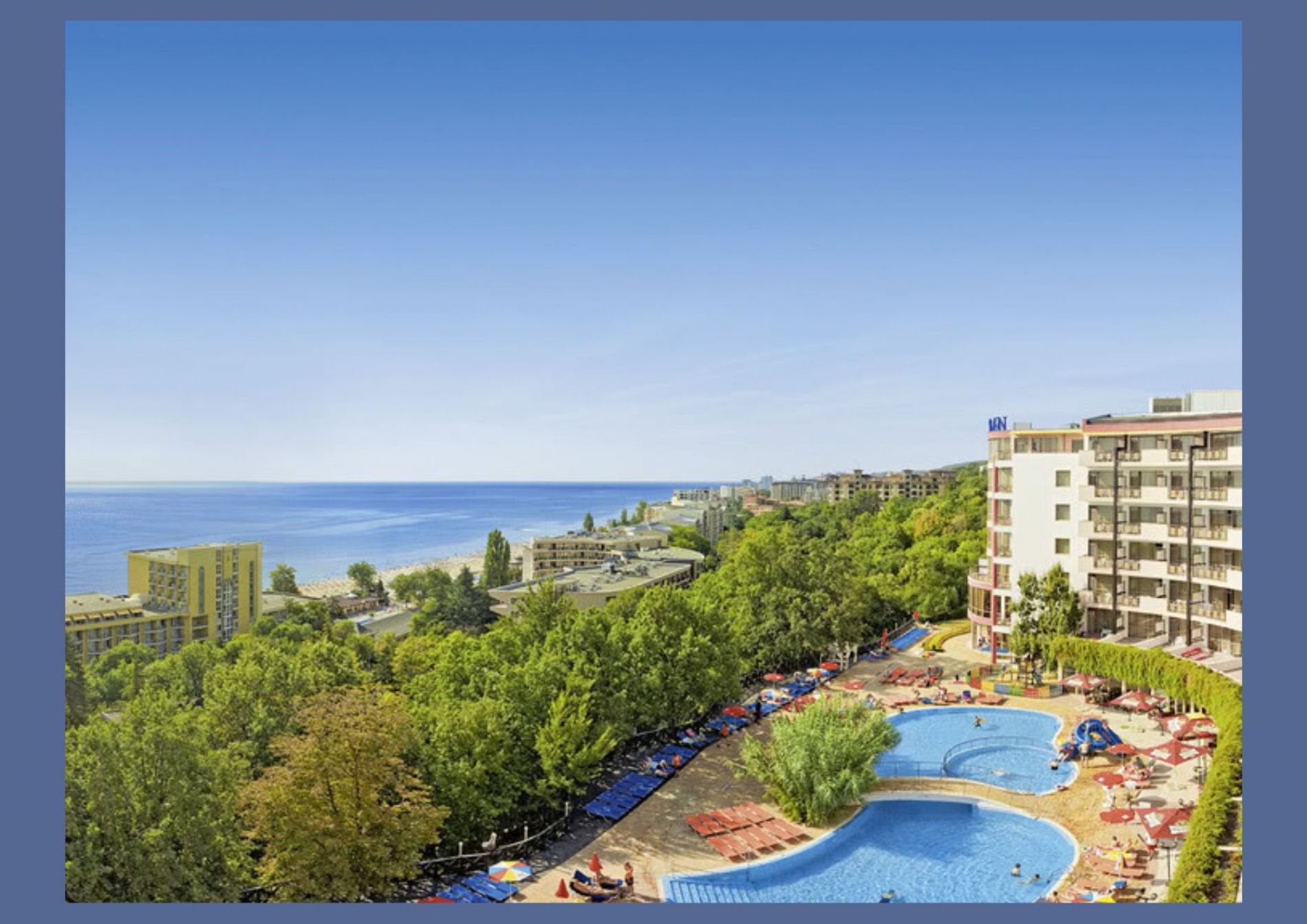 Відпочинок на березі Чорного Моря, КК "Золоті Піски"